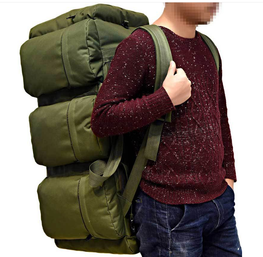 90L Camouflage Outdoor Mountaineering Bag - Amazhona 