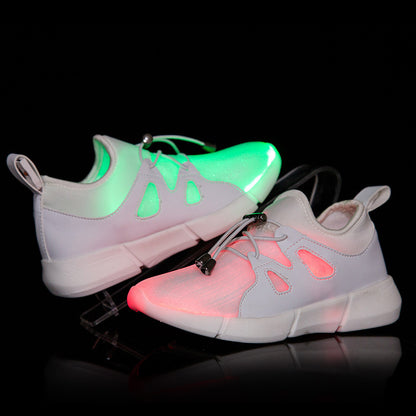 LED luminous mesh shoes - Amazhona 