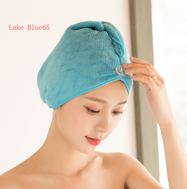 Women's Hair Dryer Cap, Absorbent Dry Hair Towel - Amazhona 