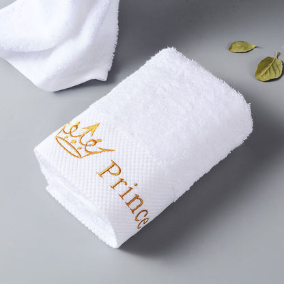 Thick Large Cotton BathWhite Hotel Men And Women Adult Towel - Amazhona 