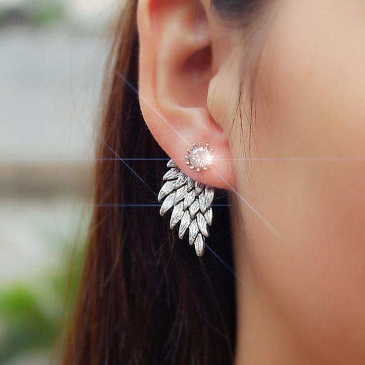 2020 New Crystal Flower Drop Earrings for Women Fashion Jewelry Rhinestones Earrings Gift for Party Best Friend - Amazhona 