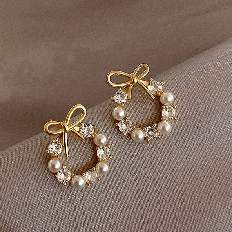 2022 Women ShiFashion ny Zircon Earrings Personalized Women Cross Earrings Party Wedding Engagement Earrings Jewelry Gifts - Amazhona 