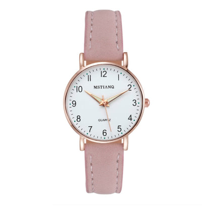 2022 New Watch Women Fashion Casual Leather Belt Watches Simple Ladies' Small Dial Quartz Clock Dress Wristwatches Reloj Mujer - Amazhona 