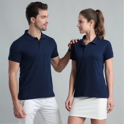 2022 Summer Cheap Casual Short-sleeved Polo Suit Personal Company Group LOGO Custom POLO Shirt Cotton Men and Women Custom - Amazhona 