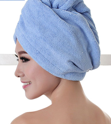 Women's Hair Dryer Cap, Absorbent Dry Hair Towel - Amazhona 