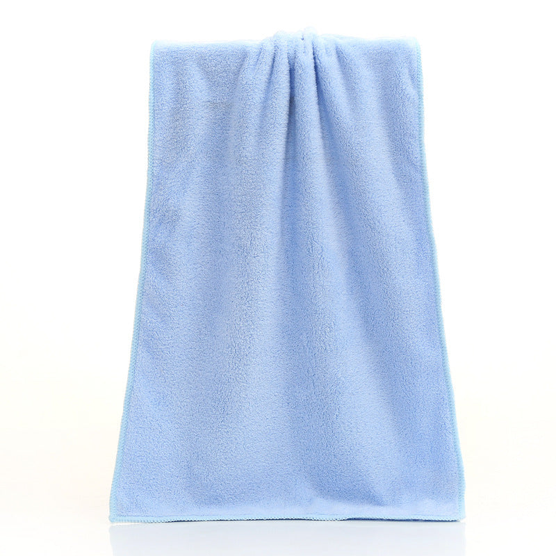 Coral fleece microfiber towel - Amazhona 