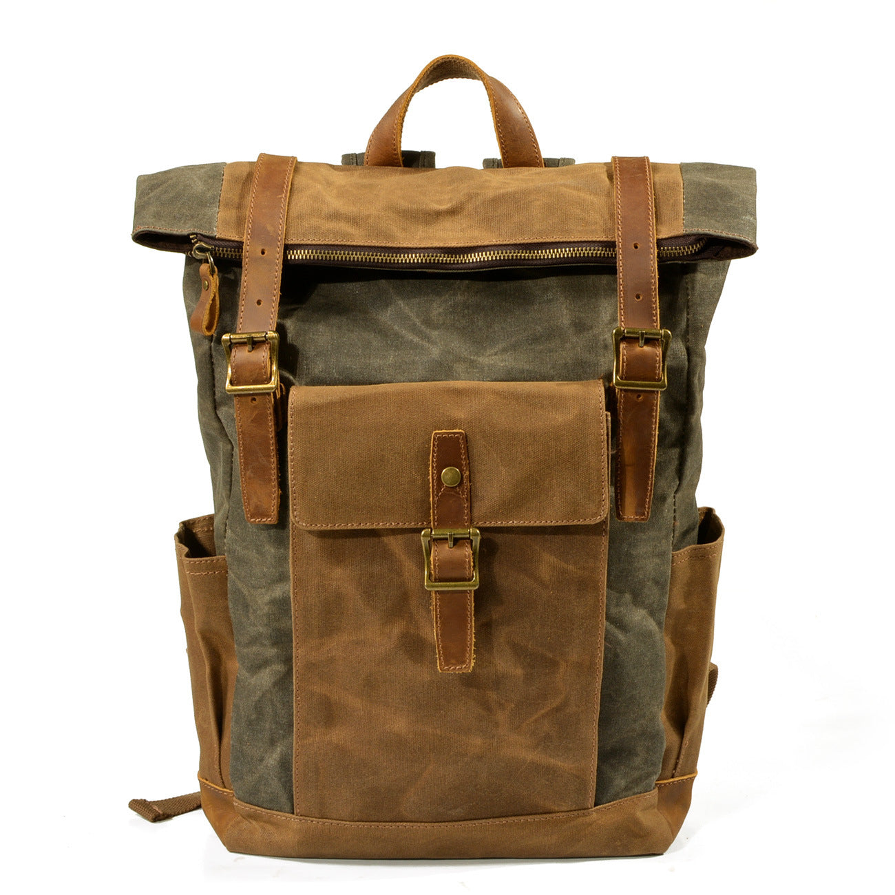 Large capacity waterproof canvas bag - Amazhona 