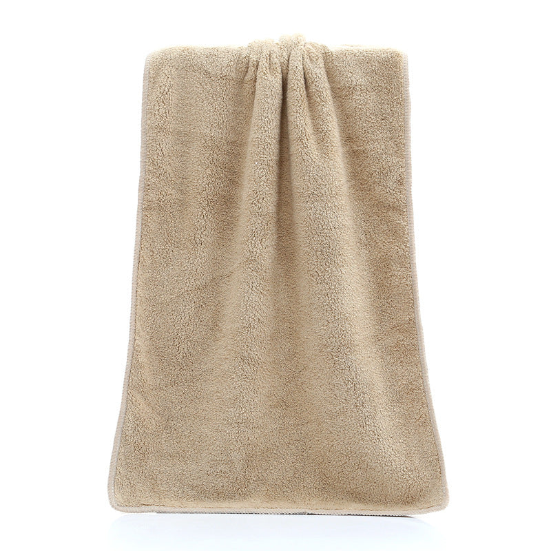 Coral fleece microfiber towel - Amazhona 