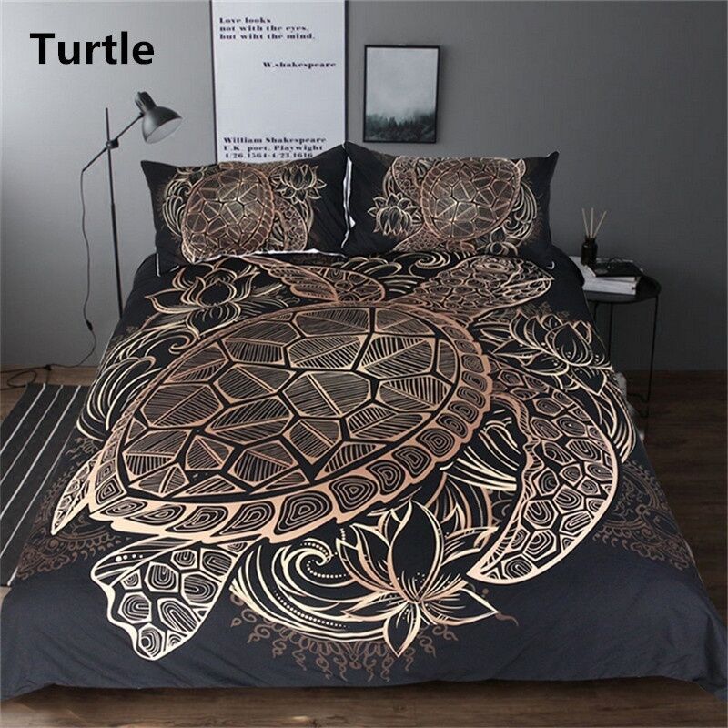 Printed Duvet Cover - Amazhona 