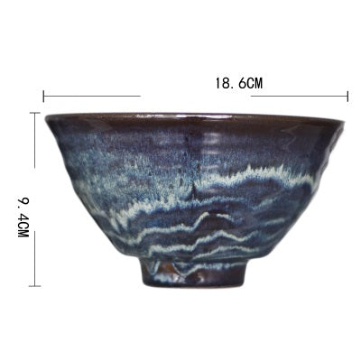 Gradient 7 inch ceramic bowl - Amazhona 