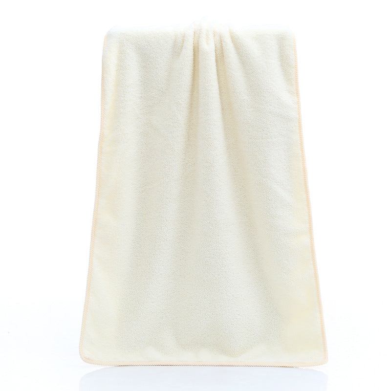 Coral fleece microfiber towel - Amazhona 