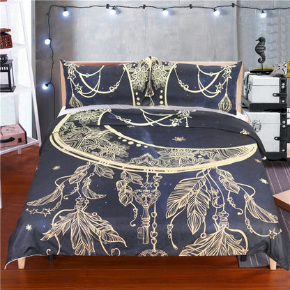 Printed Duvet Cover - Amazhona 