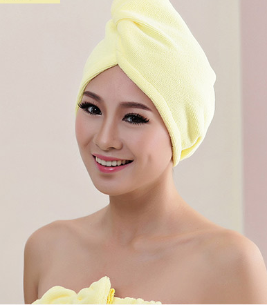 Women's Hair Dryer Cap, Absorbent Dry Hair Towel - Amazhona 