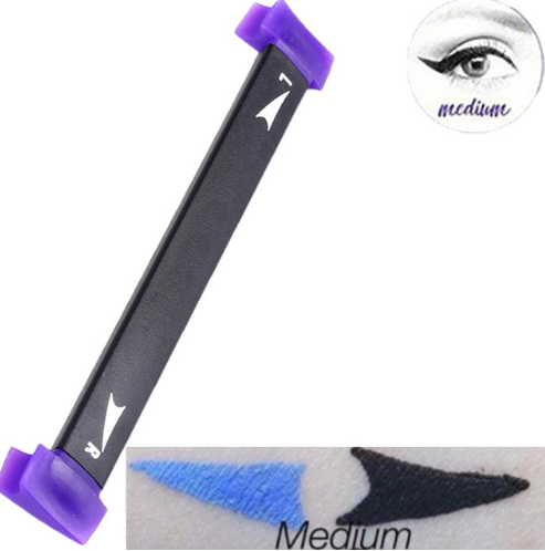 Double head seal Eyeliner suit 3 and 1 beautiful makeup tools. - Amazhona 