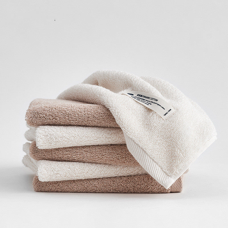 Organic cotton square towel for children - Amazhona 