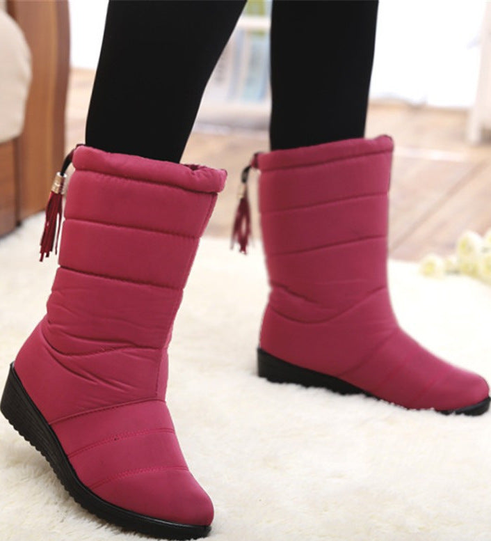 Waterproof snow boots - Amazhona 