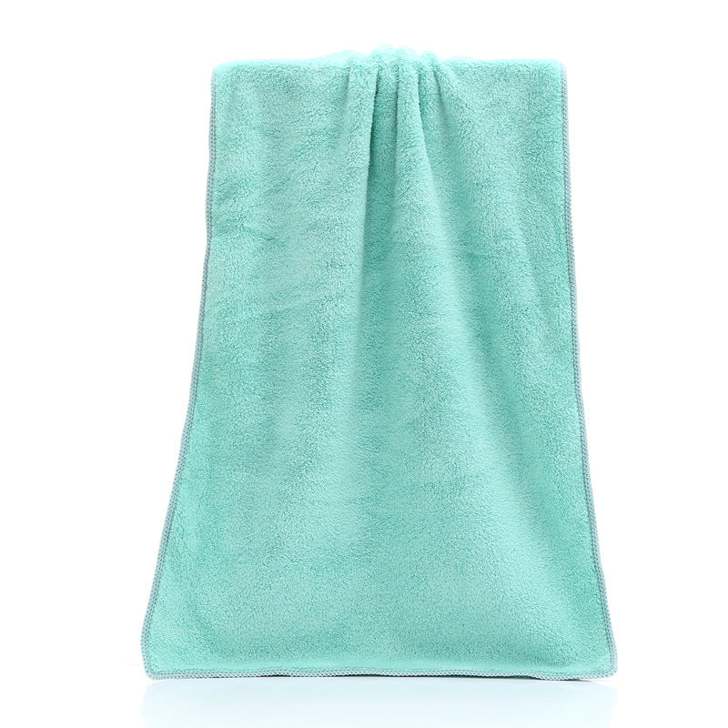 Coral fleece microfiber towel - Amazhona 