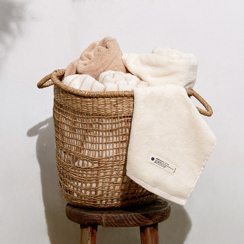 Organic cotton square towel for children - Amazhona 