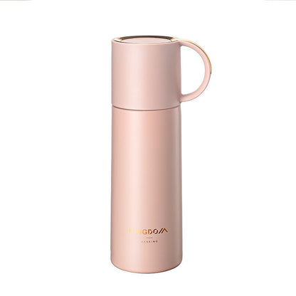 350ml Bottle Stainless Steel Insulated Water Bottle Milk Tumbler Portable Vacuum Flask Coffee Mug Travel Cup Lovers Gift - Amazhona 