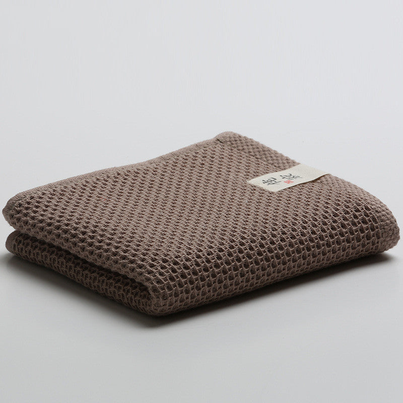 Thickened honeycomb washcloth - Amazhona 