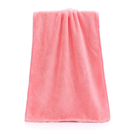 Coral fleece microfiber towel - Amazhona 