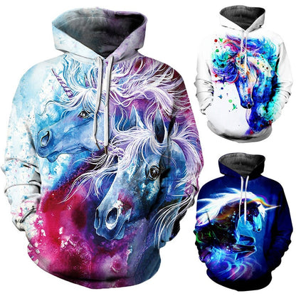 3D Digital Printing Long-Sleeved Sports Sweatshirt - Amazhona 