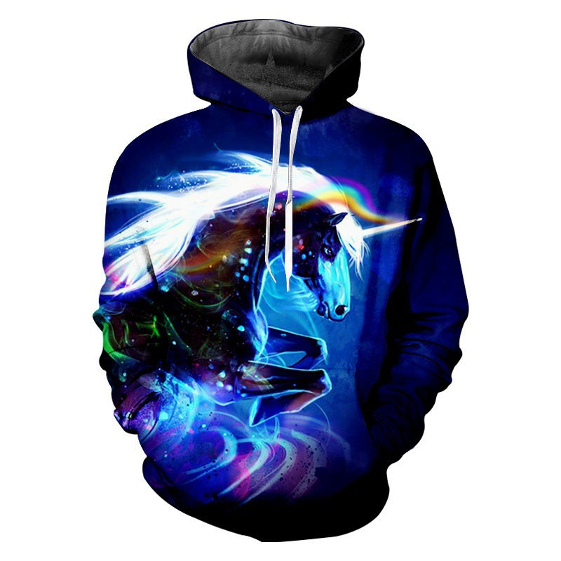 3D Digital Printing Long-Sleeved Sports Sweatshirt - Amazhona 