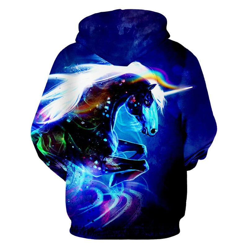 3D Digital Printing Long-Sleeved Sports Sweatshirt - Amazhona 