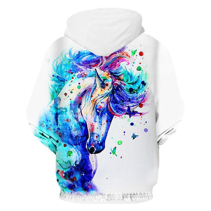 3D Digital Printing Long-Sleeved Sports Sweatshirt - Amazhona 