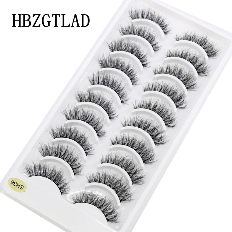 41 Styles 10 pairs natural long 3D mink false eyelashes fake lashes makeup kit Mink Lashes extension eye lashes short eyelashes - Amazhona 