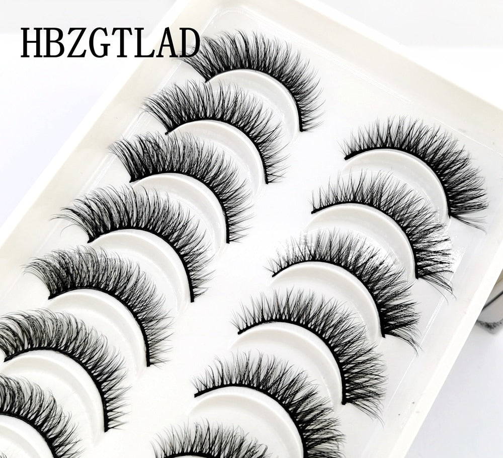 41 Styles 10 pairs natural long 3D mink false eyelashes fake lashes makeup kit Mink Lashes extension eye lashes short eyelashes - Amazhona 