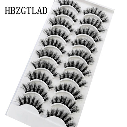 41 Styles 10 pairs natural long 3D mink false eyelashes fake lashes makeup kit Mink Lashes extension eye lashes short eyelashes - Amazhona 