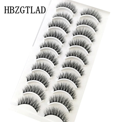 41 Styles 10 pairs natural long 3D mink false eyelashes fake lashes makeup kit Mink Lashes extension eye lashes short eyelashes - Amazhona 