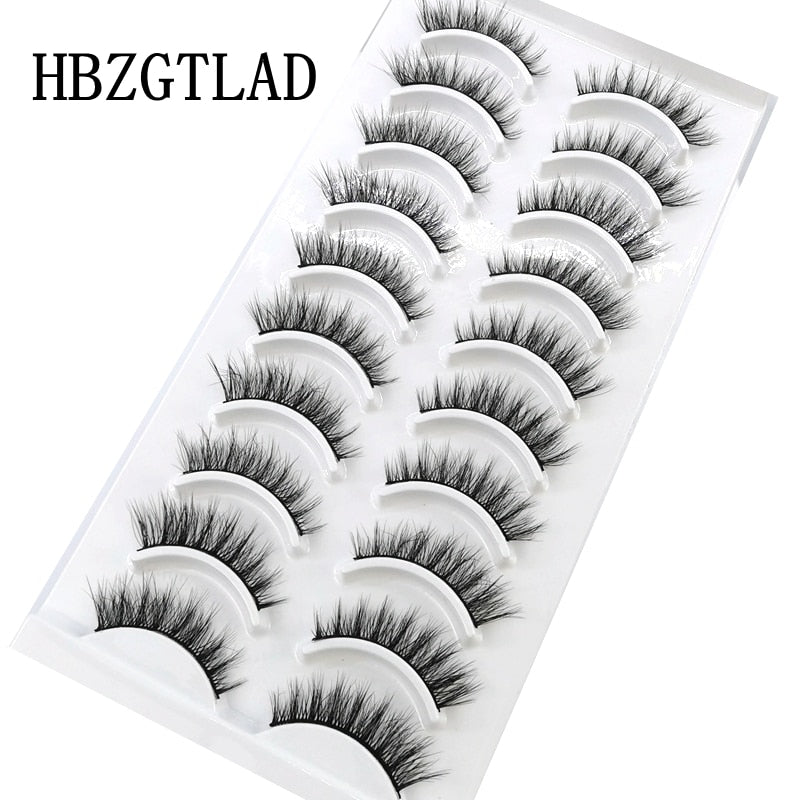 41 Styles 10 pairs natural long 3D mink false eyelashes fake lashes makeup kit Mink Lashes extension eye lashes short eyelashes - Amazhona 