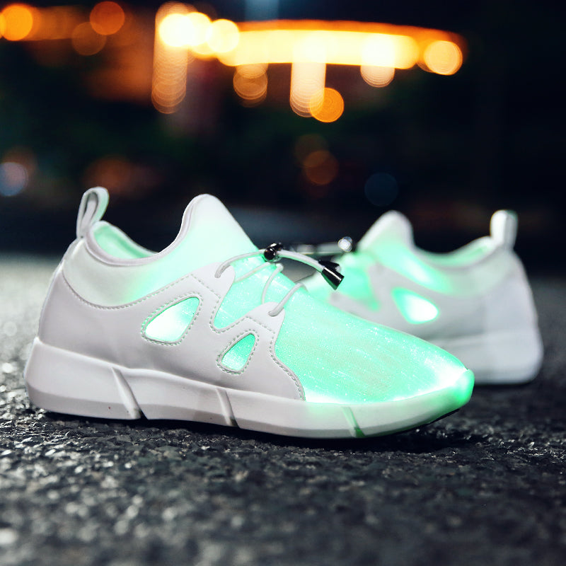 LED luminous mesh shoes - Amazhona 