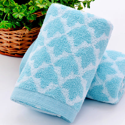 Daily Necessities Pure Cotton Thickened Absorbent Adult Face Wash Towel - Amazhona 