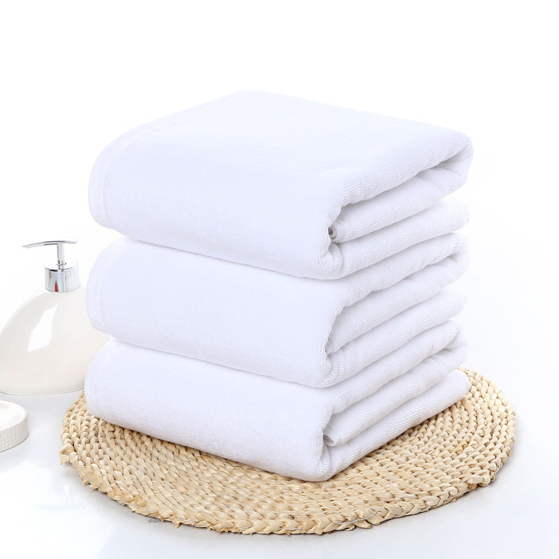 Pure cotton thickened bath towel - Amazhona 