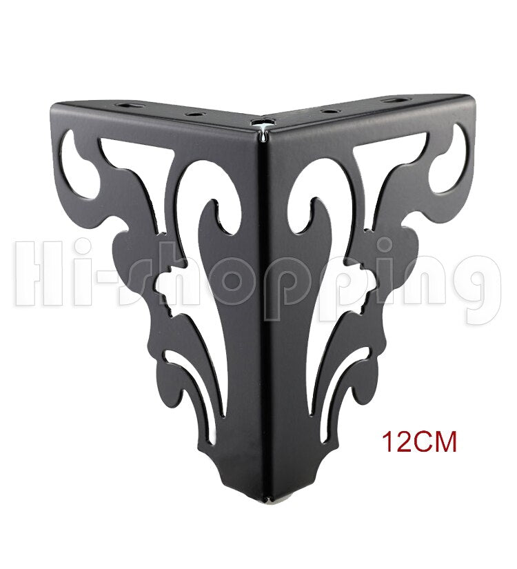 4Pcs/Set Metal Furniture Legs Height 15/12cm Polished Modern Hollow Feet For Sofa Chair Table Cabinet Bed DIY Accessories - Amazhona 