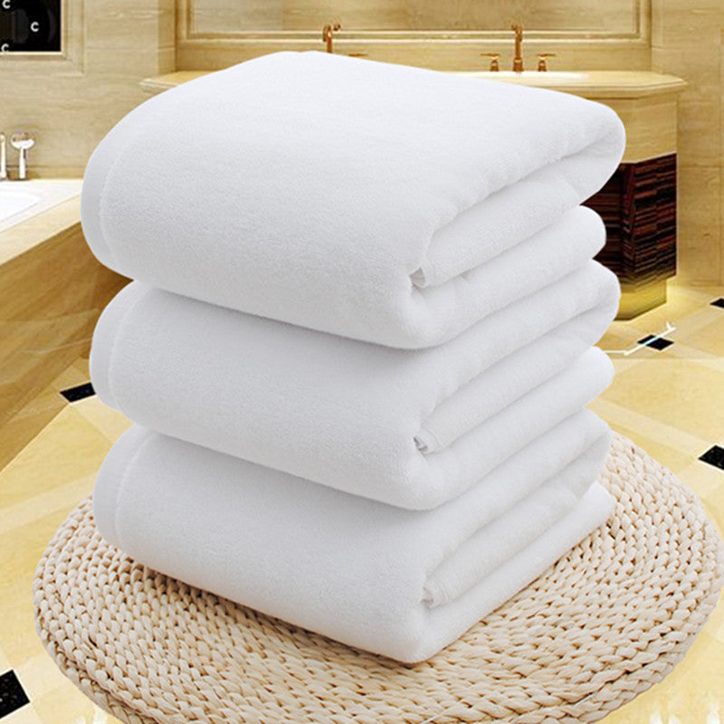 Pure cotton thickened bath towel - Amazhona 