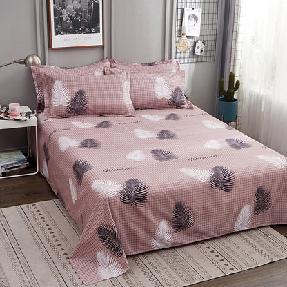 Double cotton bed linen student dormitory - Amazhona 