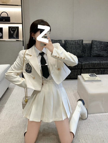 Autumn And Winter Short Jk Uniform Suit - Amazhona 