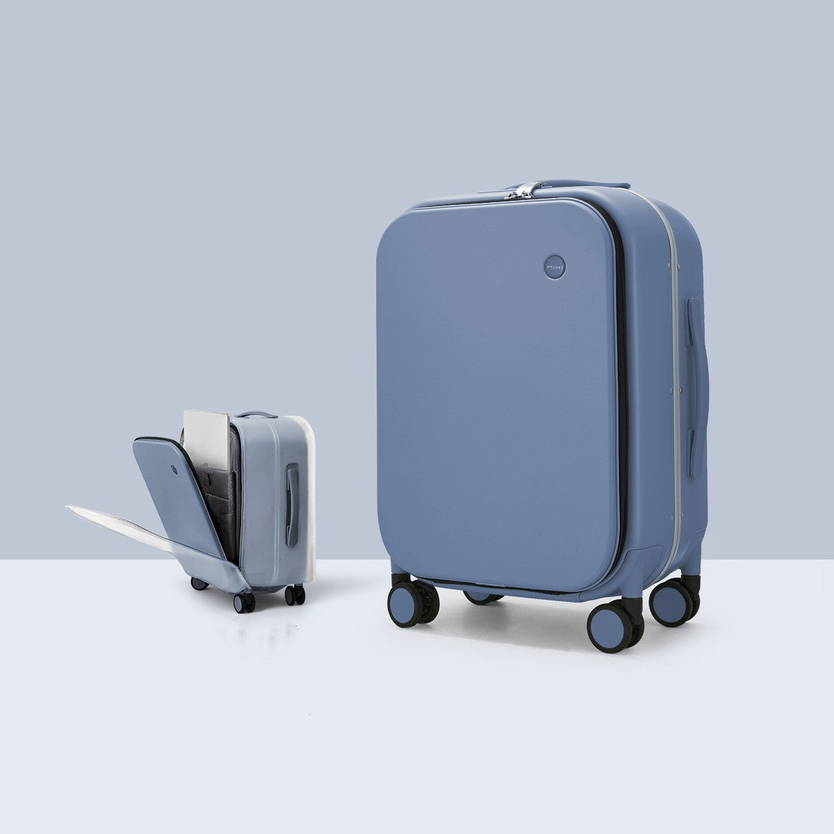 Front Opening Boarding 20 Suitcase Aluminum Frame - Amazhona 