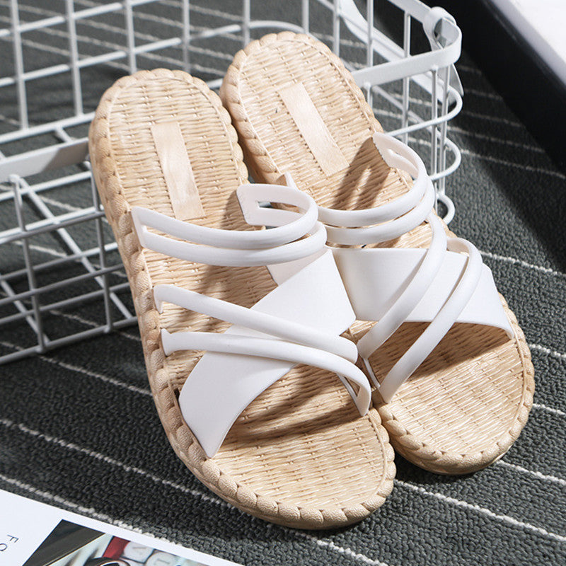 Flat slippers inside and outside - Amazhona 