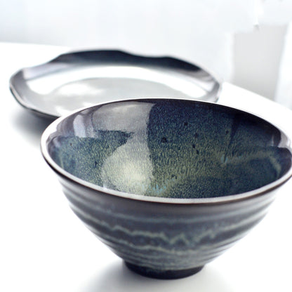 Gradient 7 inch ceramic bowl - Amazhona 