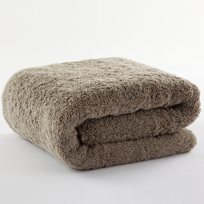 Pure cotton plus towel thickened bath towel - Amazhona 