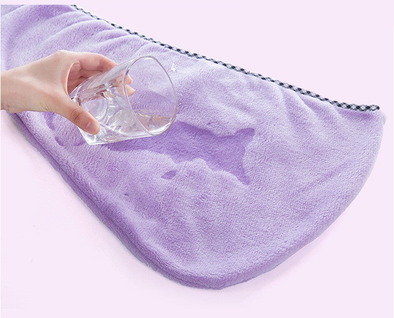 Absorbing Water And Wiping Hair Quick-drying Towel - Amazhona 