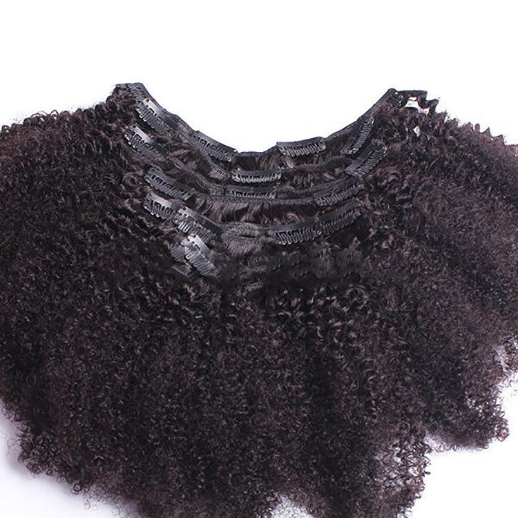 8 Piece Set Of African Spring Curly Clip - Amazhona 