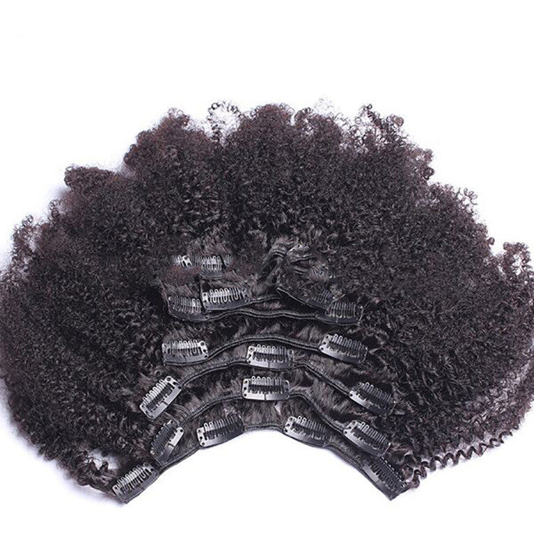 8 Piece Set Of African Spring Curly Clip - Amazhona 