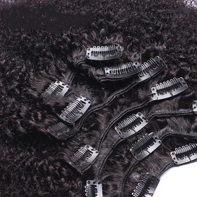 8 Piece Set Of African Spring Curly Clip - Amazhona 