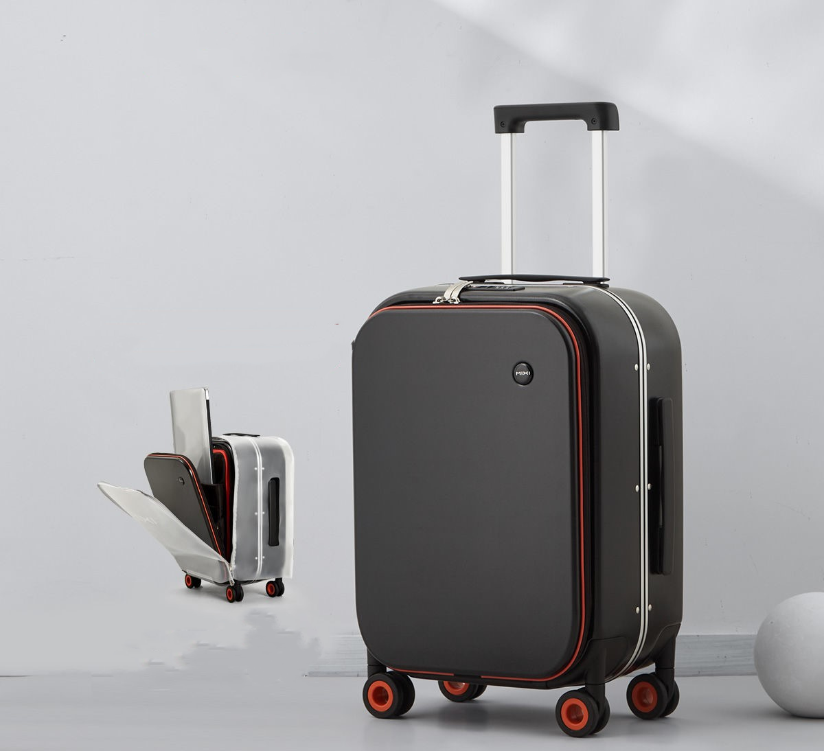 Aluminum Frame Of Suitcase Hard Rim Universal Wheel Trolley Box - Amazhona 